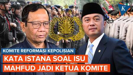 Jawaban Istana soal Isu Mahfud MD Jadi Ketua Komite Reformasi Kepolisian