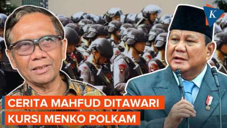Saat Mahfud Tolak Jadi Menko Polkam, Setuju Gabung Tim Reformasi Polri